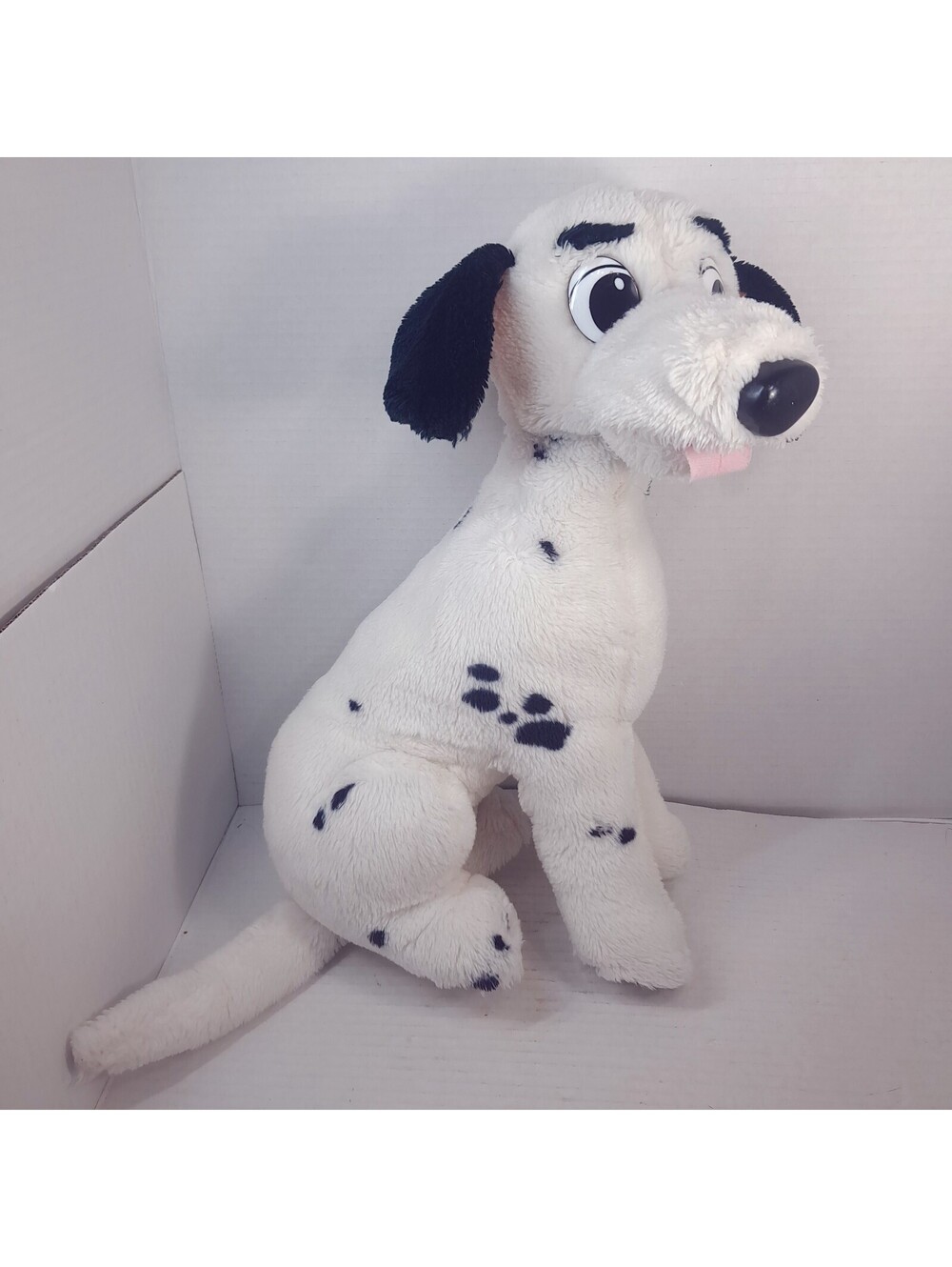 Vintage Disney 101 Dalmatians Pongo Plush Stuffed Animal Puppy Dog Mattel 1991